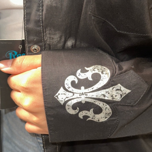 Wrangler Rock Black Studded Women's Jacket - Picture 3 of 9